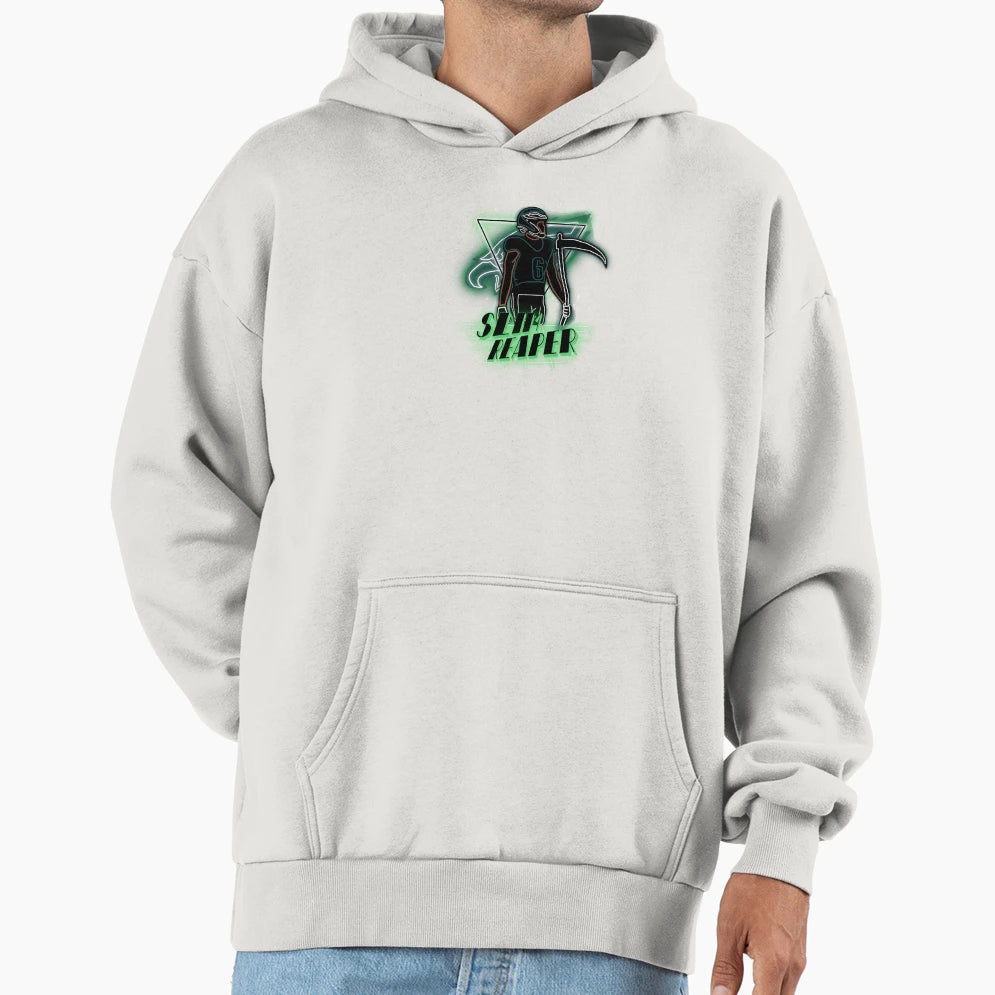 Slim Reaper Devonta Smith Hoodie - Minimalist Print Men Women - T-Shirt, Sweatshirt, Hoodie