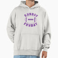 Sunday Funday Football Hoodie - Novelty Apparel for Adults - T-Shirt, Sweatshirt, Hoodie