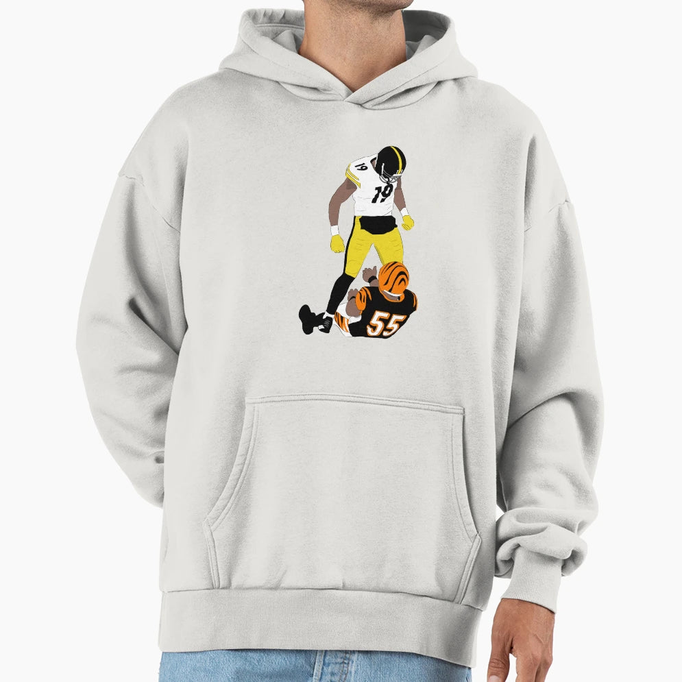 Mens My Favorite Pittsburgh Steelers Gift Hoodie - Minimalist Print Unisex - T-Shirt, Sweatshirt, Hoodie