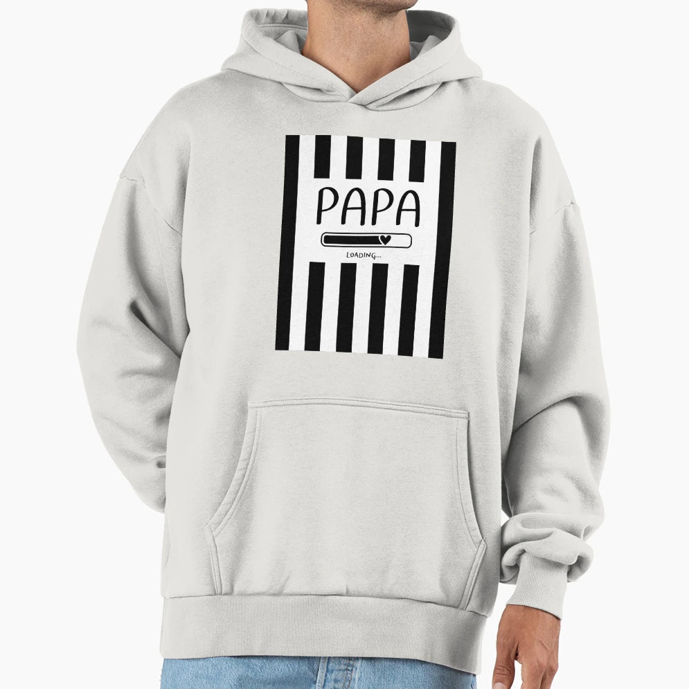 Black And White Vertical Striped Hoodie - Aesthetic Graphic for Adults - T-Shirt, Sweatshirt, Hoodie