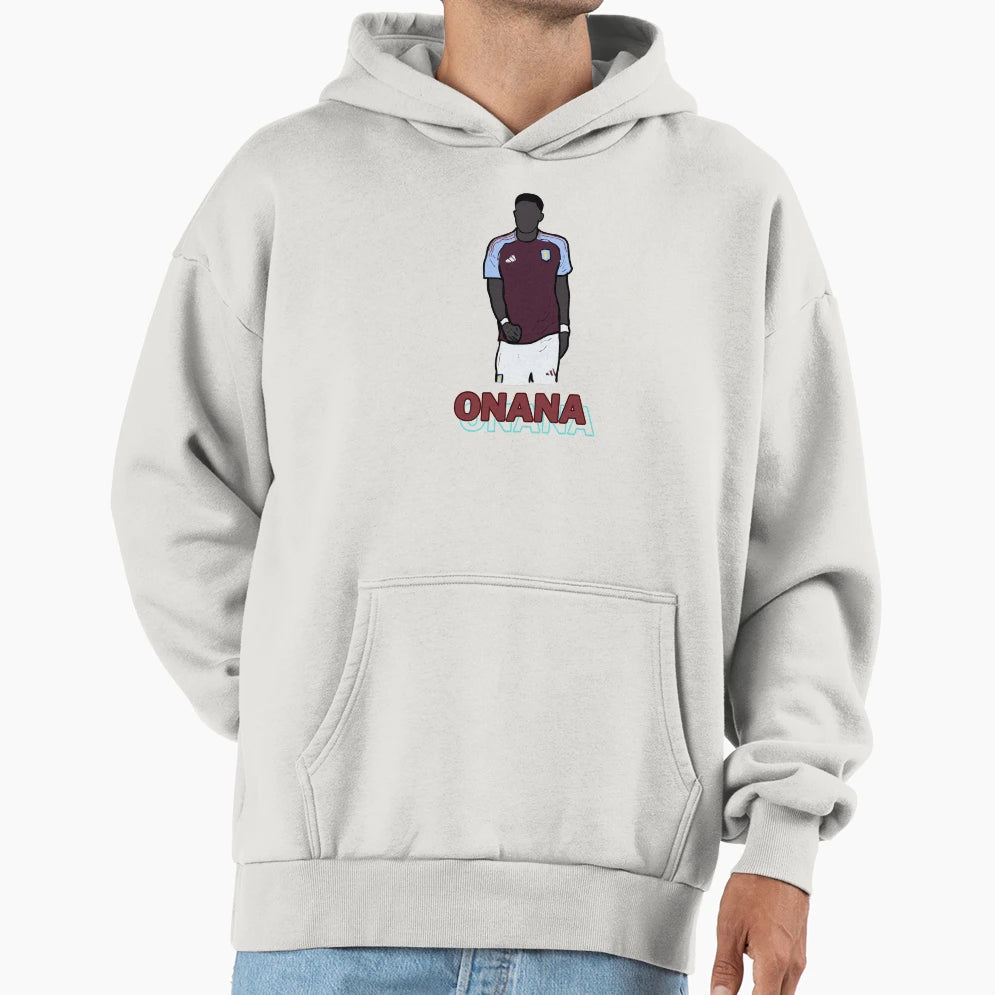 Villa Heroes Amadou Onana Hoodie - Minimalist Print Men Women - T-Shirt, Sweatshirt, Hoodie
