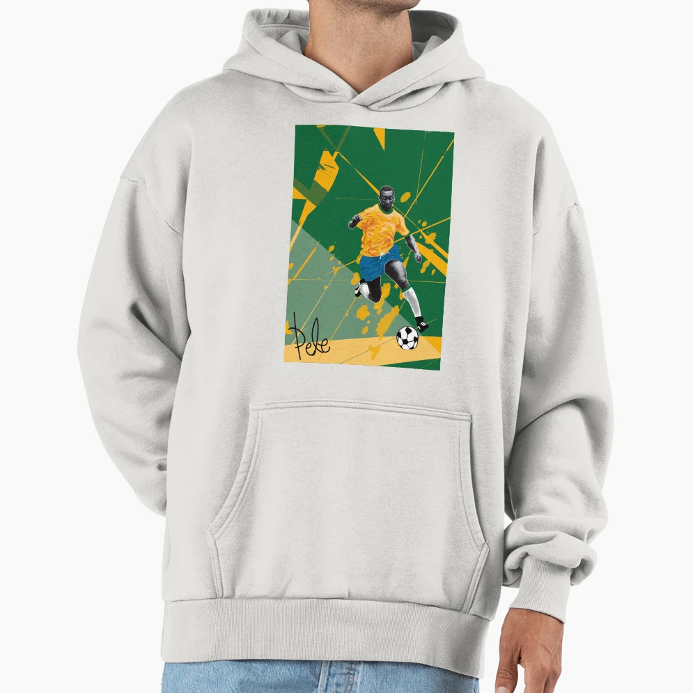 Pele Hoodie - Aesthetic Graphic Men Women - T-Shirt, Sweatshirt, Hoodie