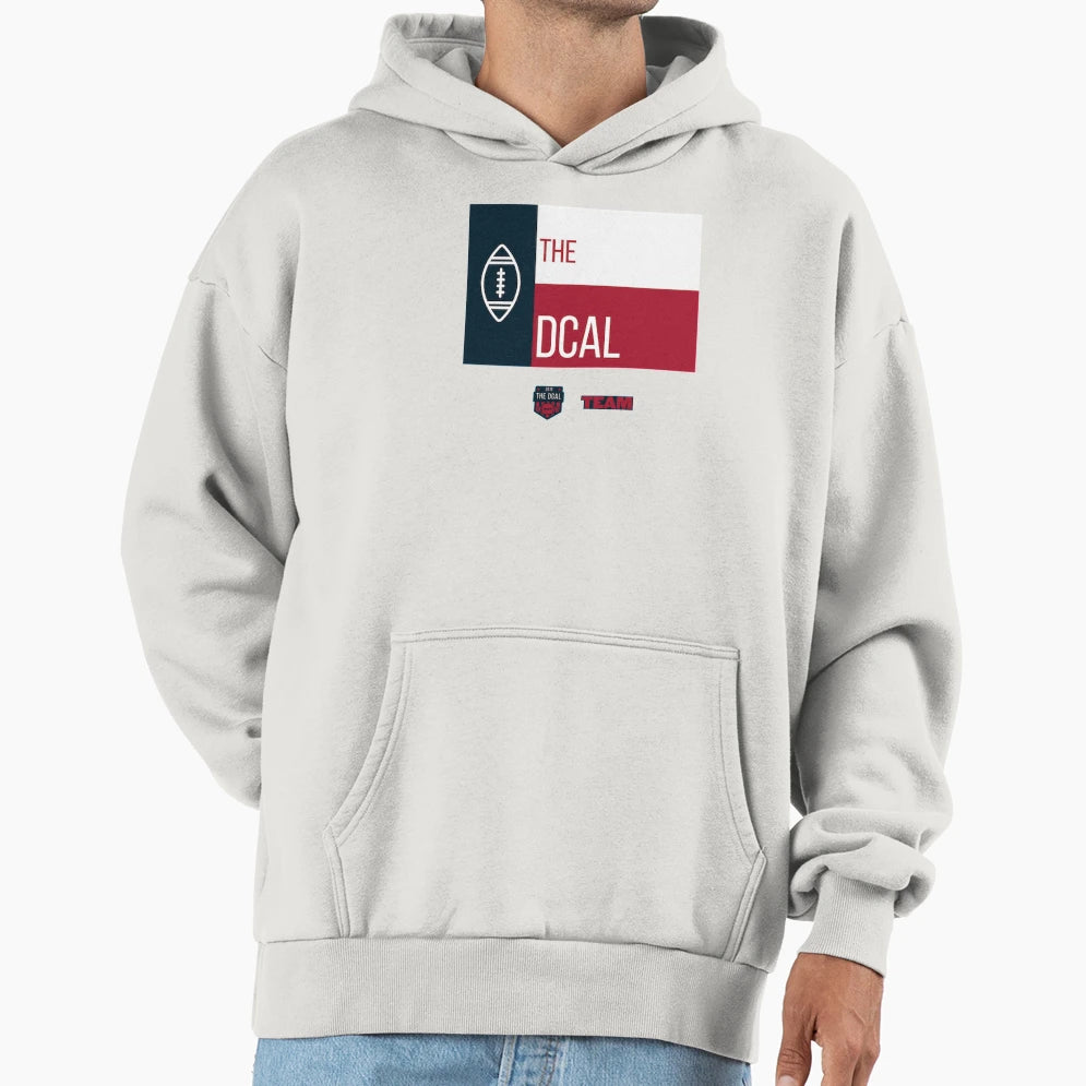 Team Dcal Flag Hoodie - Trendy Graphic Unisex - T-Shirt, Sweatshirt, Hoodie