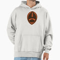 Vector Football Brown Hoodie - Novelty Apparel for Adults - T-Shirt, Sweatshirt, Hoodie