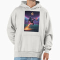 Nk Studios Holographic Cyber Football Hoodie - Trendy Graphic for Adults - T-Shirt, Sweatshirt, Hoodie