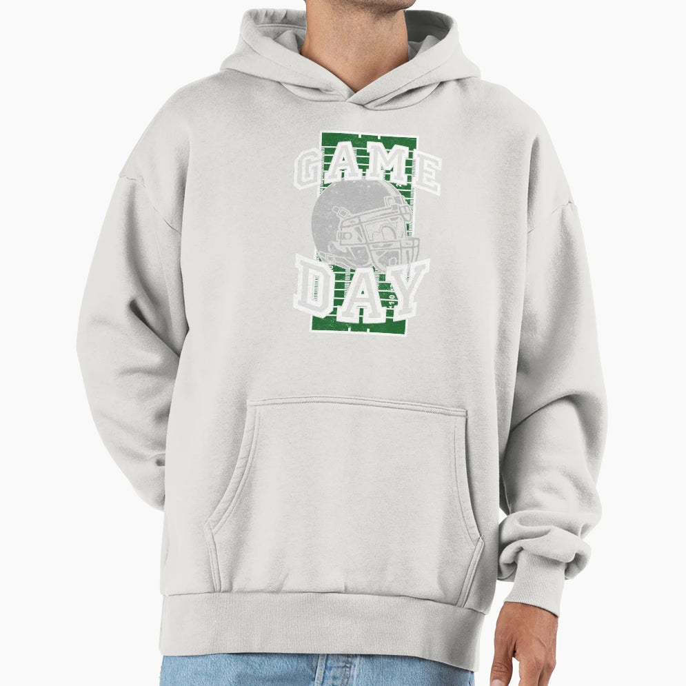 American Football Game Day Hoodie - Minimalist Print Men Women - T-Shirt, Sweatshirt, Hoodie