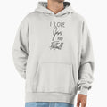 I Love Jesus And Football Hoodie - Custom Art Print Men Women - T-Shirt, Sweatshirt, Hoodie