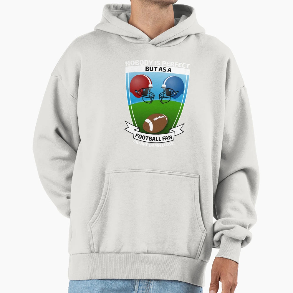 Football Fan Hoodie - Graphic Print for Adults - T-Shirt, Sweatshirt, Hoodie