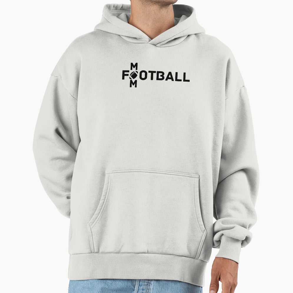 Football Mom Hoodie - Graphic Print for Adults - T-Shirt, Sweatshirt, Hoodie