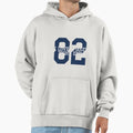 I Love Good Tight End Blue Silver Hoodie - Unique Graphic for Adults - T-Shirt, Sweatshirt, Hoodie