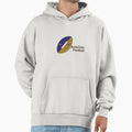 American Football Ball Text Hoodie - Fun Novelty Design Unisex - T-Shirt, Sweatshirt, Hoodie