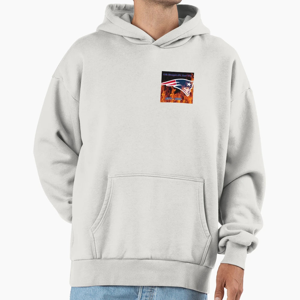 11Th Straight Afc East Title Hoodie - Custom Art Print Unisex - T-Shirt, Sweatshirt, Hoodie