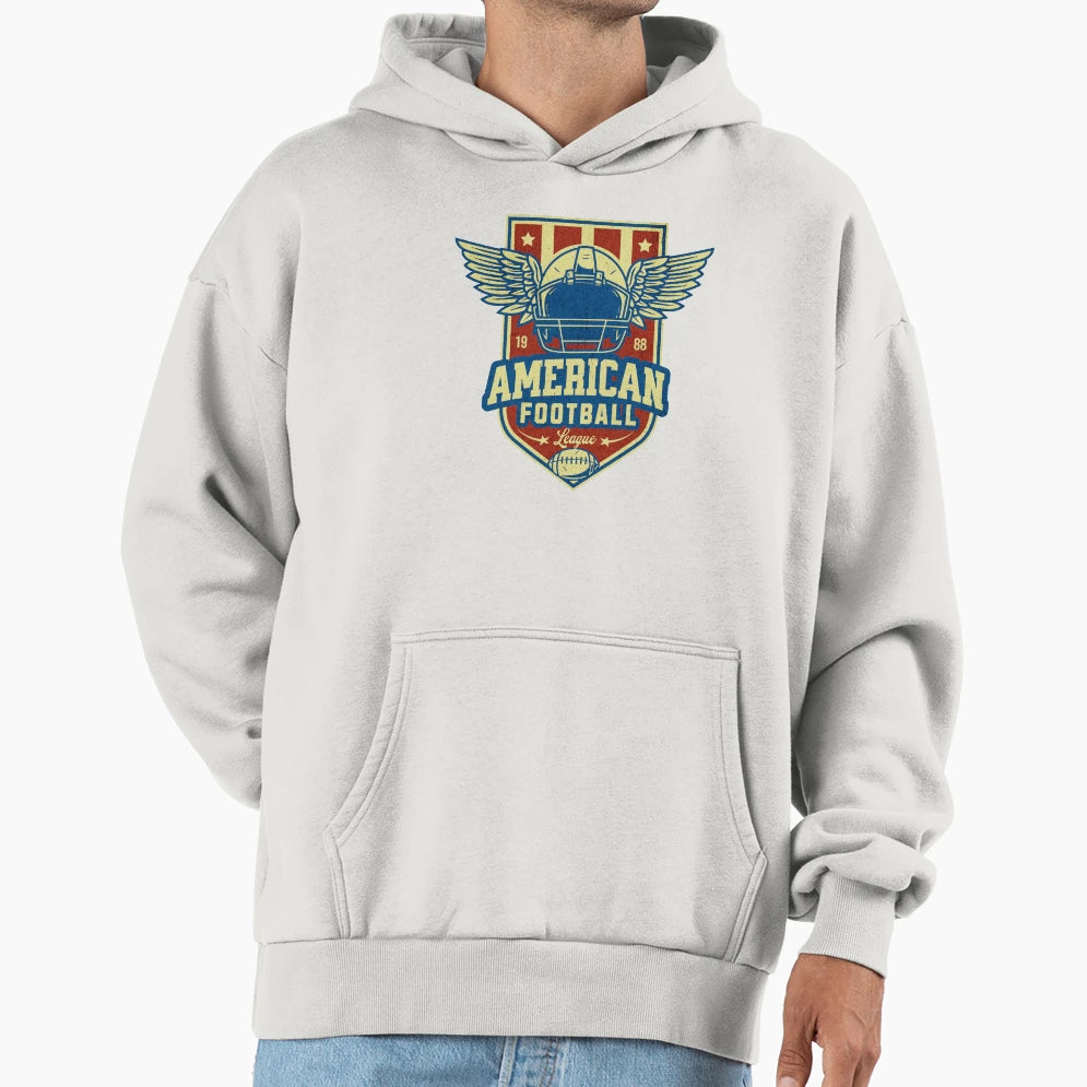 American Football Hoodie - Custom Art Print for Adults - T-Shirt, Sweatshirt, Hoodie