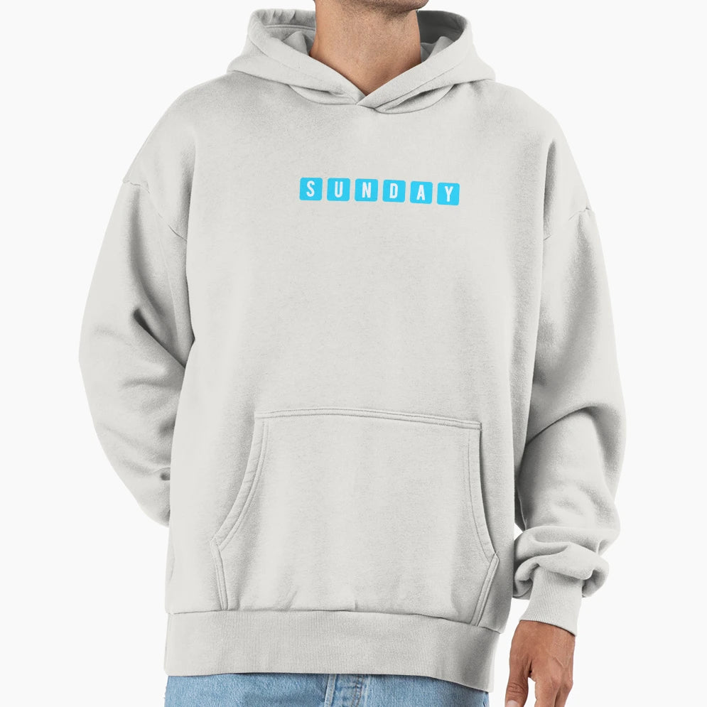 Sunday Keys Blue Hoodie - Custom Art Print Men Women - T-Shirt, Sweatshirt, Hoodie