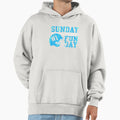 Sunday Funday Football Helmet Hoodie - Streetwear Style Men Women - T-Shirt, Sweatshirt, Hoodie