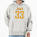 James 33 Hoodie - Custom Art Print Men Women - T-Shirt, Sweatshirt, Hoodie