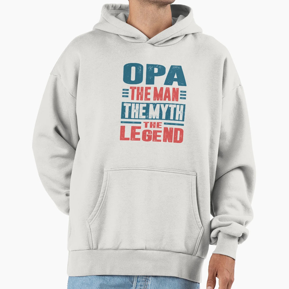 Opa Myth Hoodie - Streetwear Style Unisex - T-Shirt, Sweatshirt, Hoodie