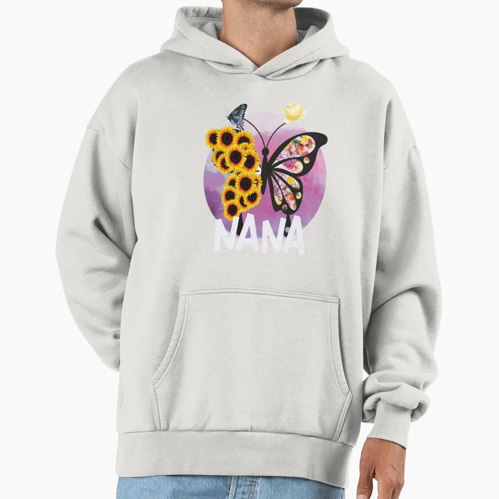 Faty Loves Being Called Nana Hoodie - Aesthetic Graphic Men Women - T-Shirt, Sweatshirt, Hoodie