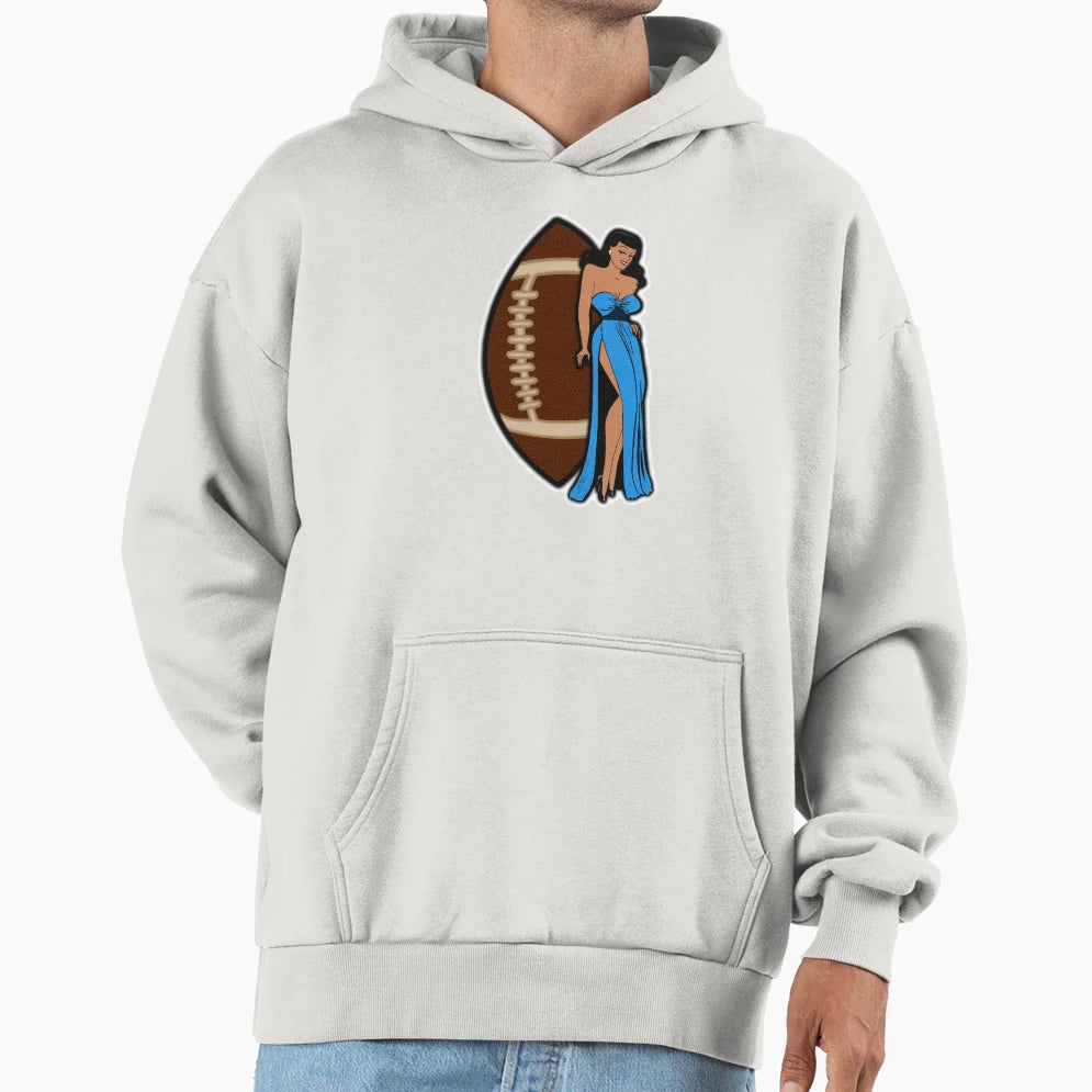 Tennessee Football Babe Hoodie - Novelty Apparel Men Women - T-Shirt, Sweatshirt, Hoodie