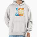 Super Uncle Hoodie - Minimalist Print Unisex - T-Shirt, Sweatshirt, Hoodie