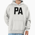Pennsylvania Pa Black Ink Hoodie - Aesthetic Graphic Men Women - T-Shirt, Sweatshirt, Hoodie