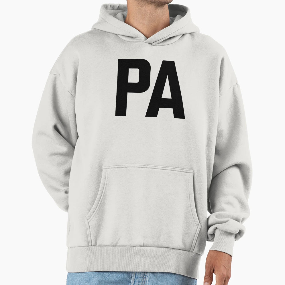 Pennsylvania Pa Black Ink Hoodie - Aesthetic Graphic Men Women - T-Shirt, Sweatshirt, Hoodie