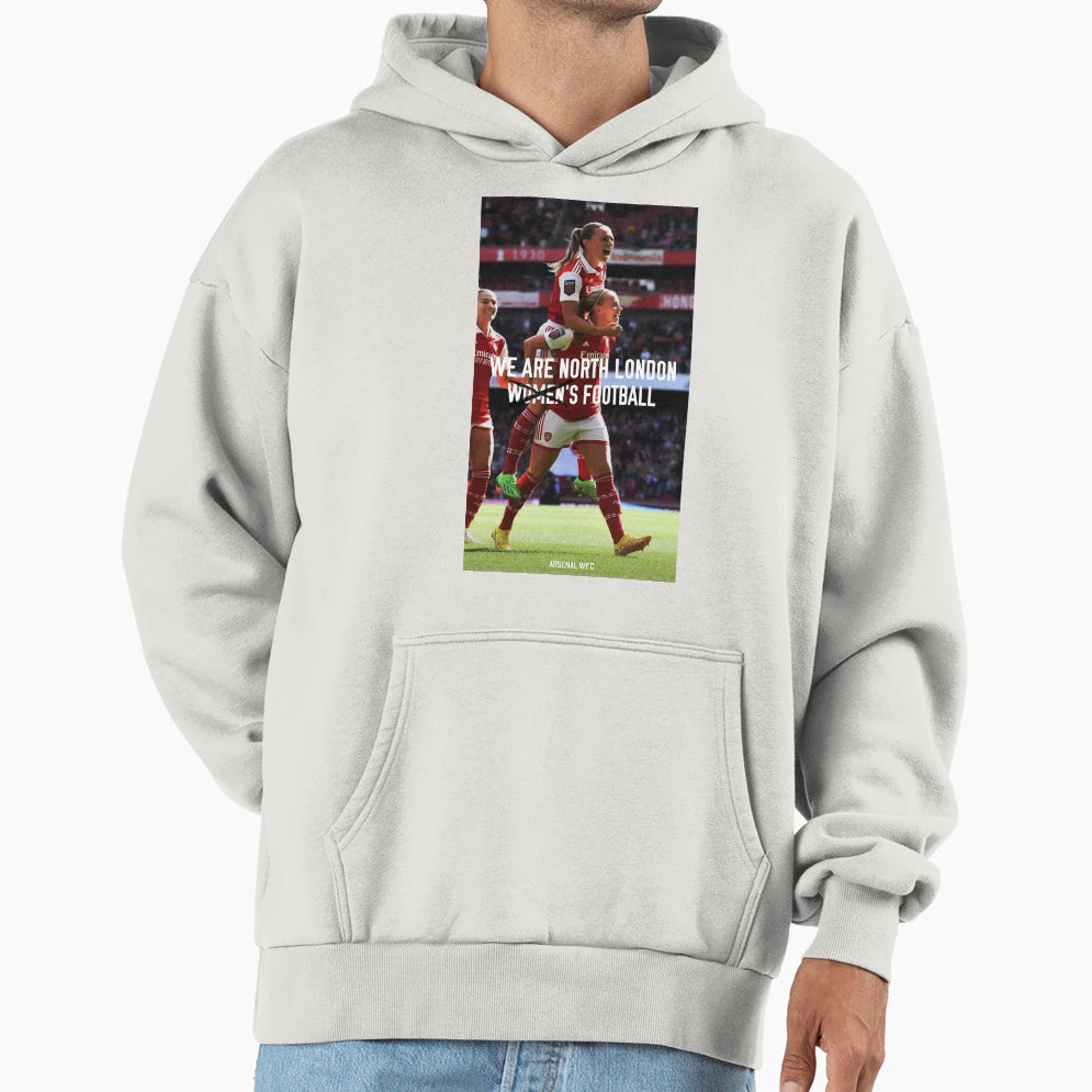 We Are North London Football Hoodie - Aesthetic Graphic for Adults - T-Shirt, Sweatshirt, Hoodie