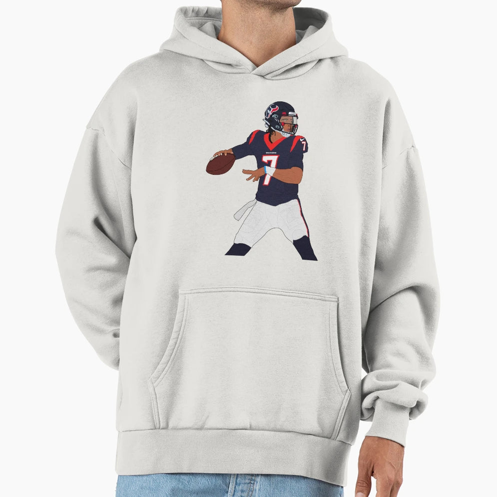 Cj Stroud Texans Hoodie - Casual Everyday Wear Men Women - T-Shirt, Sweatshirt, Hoodie