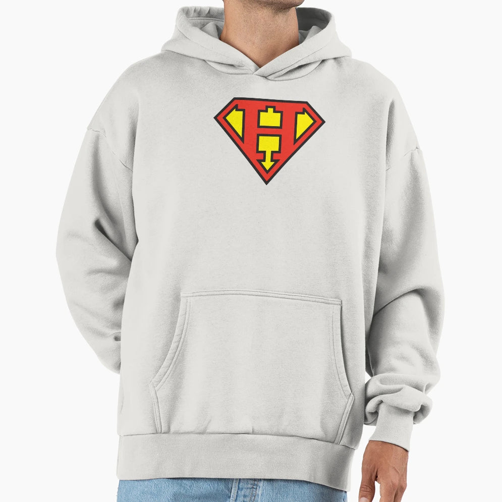 Super Initials H Hoodie - Streetwear Style Unisex - T-Shirt, Sweatshirt, Hoodie