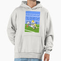 American Football Player Runs Fast Hoodie - Minimalist Print for Adults - T-Shirt, Sweatshirt, Hoodie