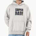 Super Dad Father Daddy Family Hoodie - Aesthetic Graphic for Adults - T-Shirt, Sweatshirt, Hoodie