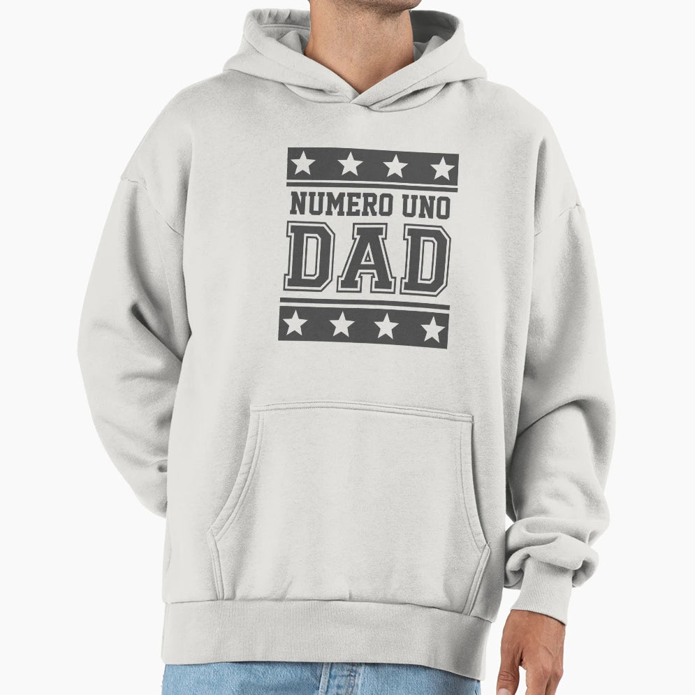 Numero Uno Dad Hoodie - Streetwear Style Unisex - T-Shirt, Sweatshirt, Hoodie