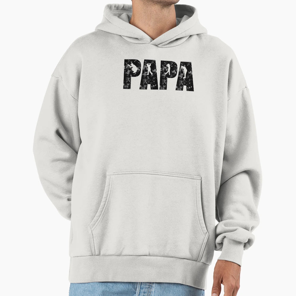 Papa Golf Funny Golf Dad Fathers Who T-Shirt - Casual Everyday Wear Unisex - T-Shirt, Sweatshirt, Hoodie