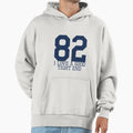 I Love Good Tight End Blue Hoodie - Trendy Graphic for Adults - T-Shirt, Sweatshirt, Hoodie