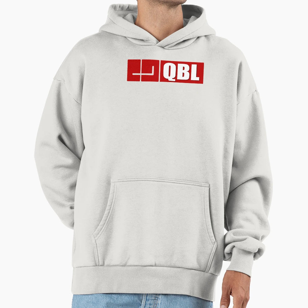 Qbl Media Hoodie - Fun Novelty Design Unisex - T-Shirt, Sweatshirt, Hoodie