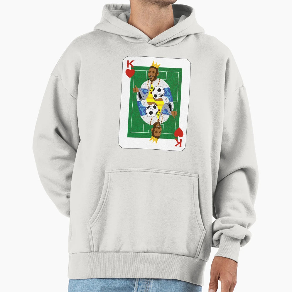 Pel O Rei Hoodie - Novelty Apparel Unisex - T-Shirt, Sweatshirt, Hoodie