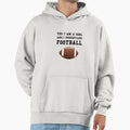 Football Hoodie - Aesthetic Graphic Unisex - T-Shirt, Sweatshirt, Hoodie