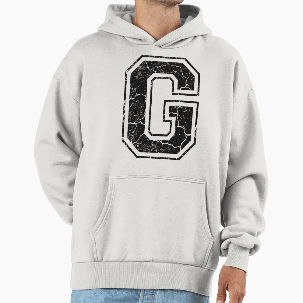 G Letter Hoodie - Novelty Apparel for Adults - T-Shirt, Sweatshirt, Hoodie