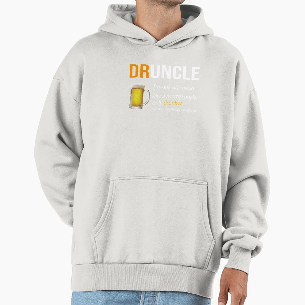 Druncle Funny Gift Uncle T-Shirt - Custom Art Print for Adults - T-Shirt, Sweatshirt, Hoodie