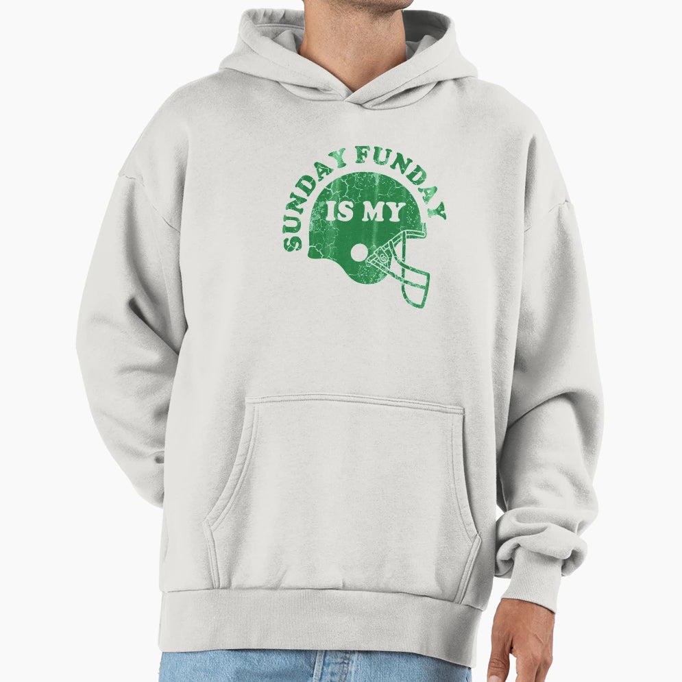 Sunday Is My Funday Hoodie - Custom Art Print for Adults - T-Shirt, Sweatshirt, Hoodie