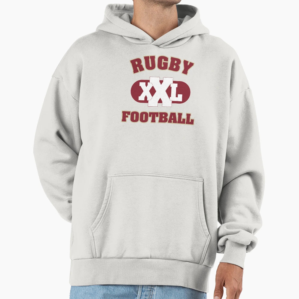 Rugby Football Hoodie - Custom Art Print Unisex - T-Shirt, Sweatshirt, Hoodie