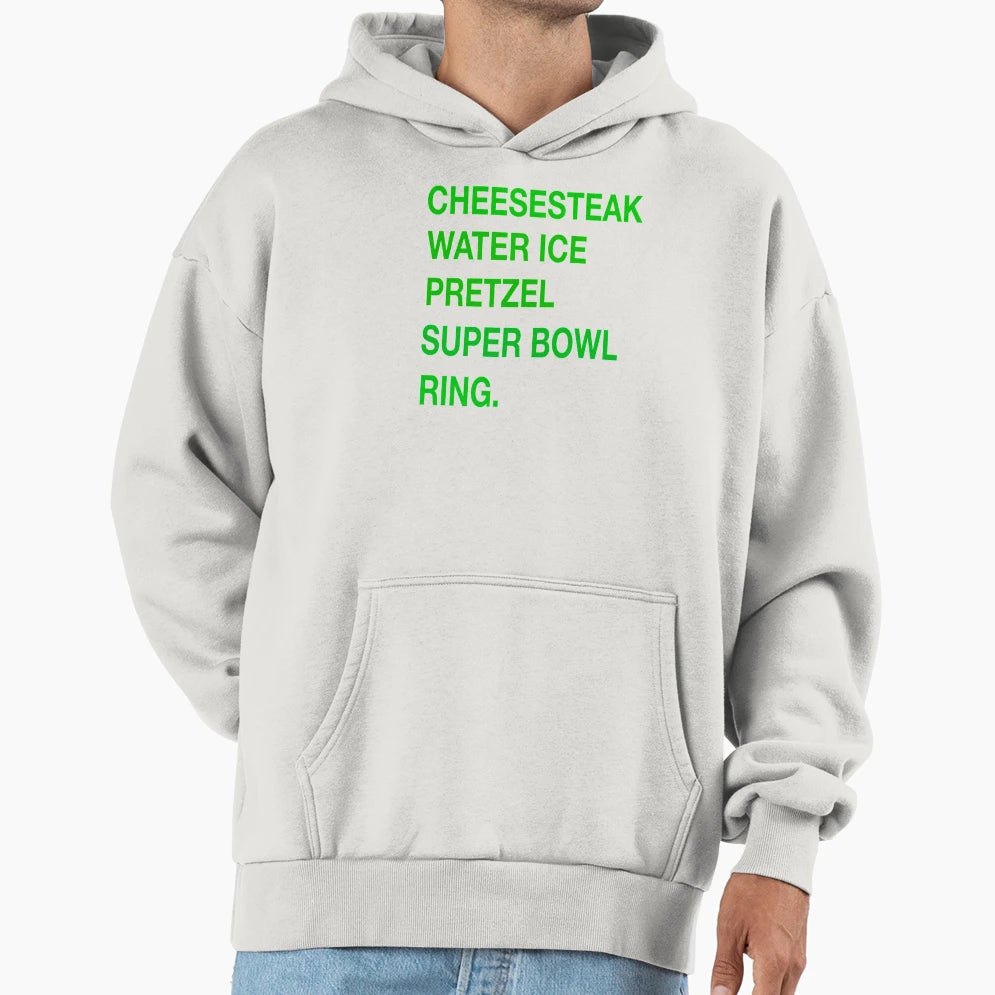 Philly Football Championship Hoodie - Fun Novelty Design for Adults - T-Shirt, Sweatshirt, Hoodie