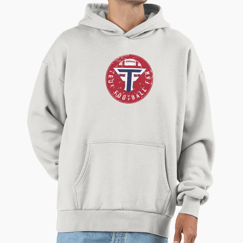 True Football Fan Seal T-Shirt - Aesthetic Graphic for Adults - T-Shirt, Sweatshirt, Hoodie