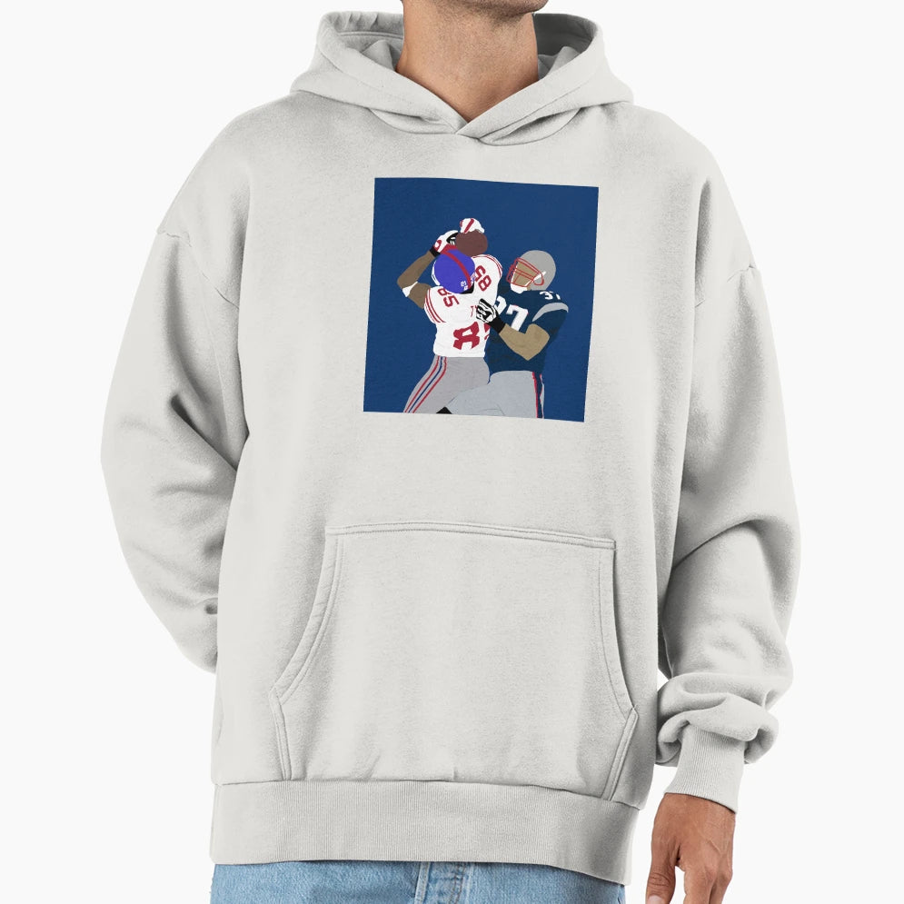 Helmet Catch Hoodie - Casual Everyday Wear Men Women - T-Shirt, Sweatshirt, Hoodie