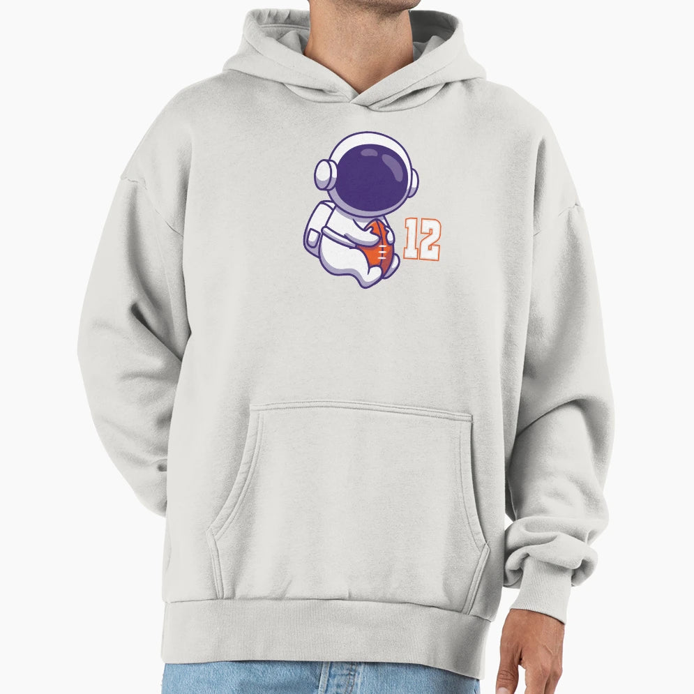 Astronaut No 12 Super Bowl Hoodie - Trendy Graphic Unisex - T-Shirt, Sweatshirt, Hoodie