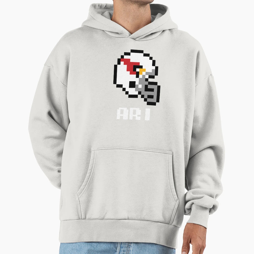 Arizona Cardinals Tecmo Super Bowl Hoodie - Novelty Apparel for Adults - T-Shirt, Sweatshirt, Hoodie