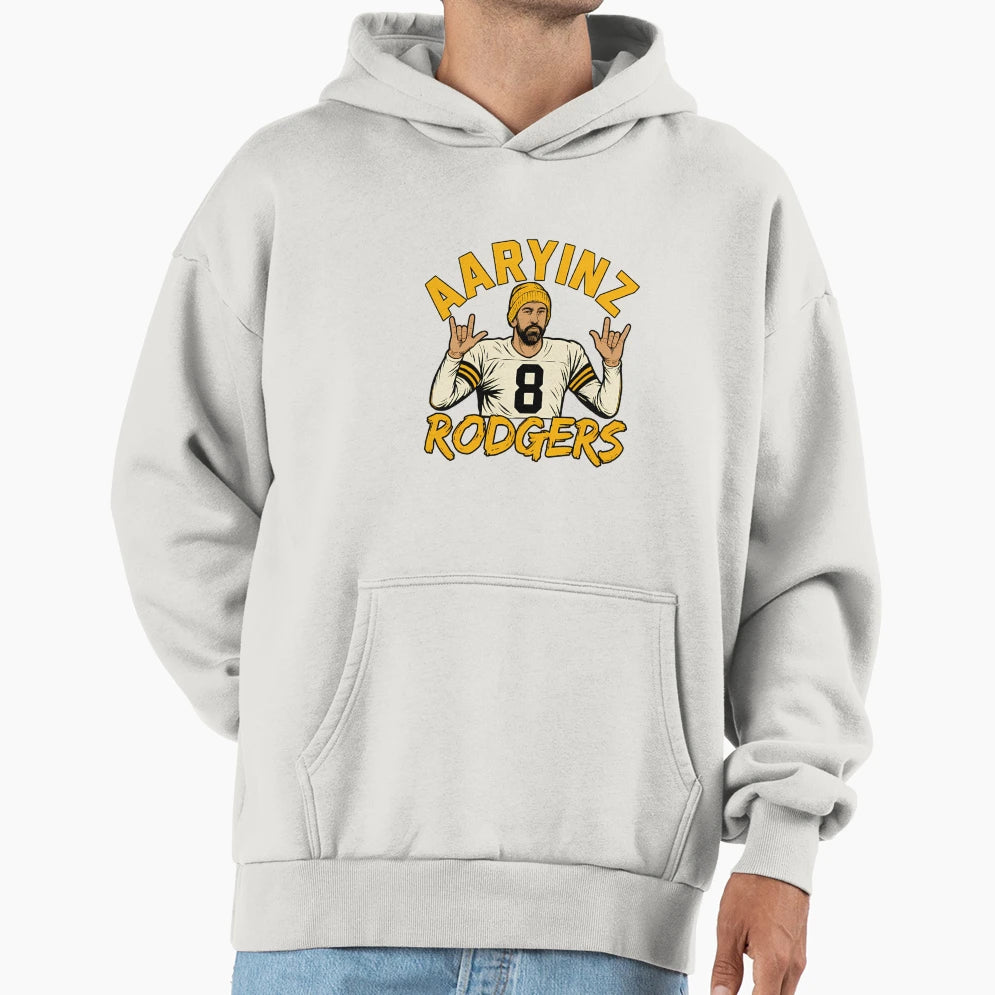 Aarons Aaryinz Rodgers Steelers Meme Hoodie - Minimalist Print Unisex - T-Shirt, Sweatshirt, Hoodie