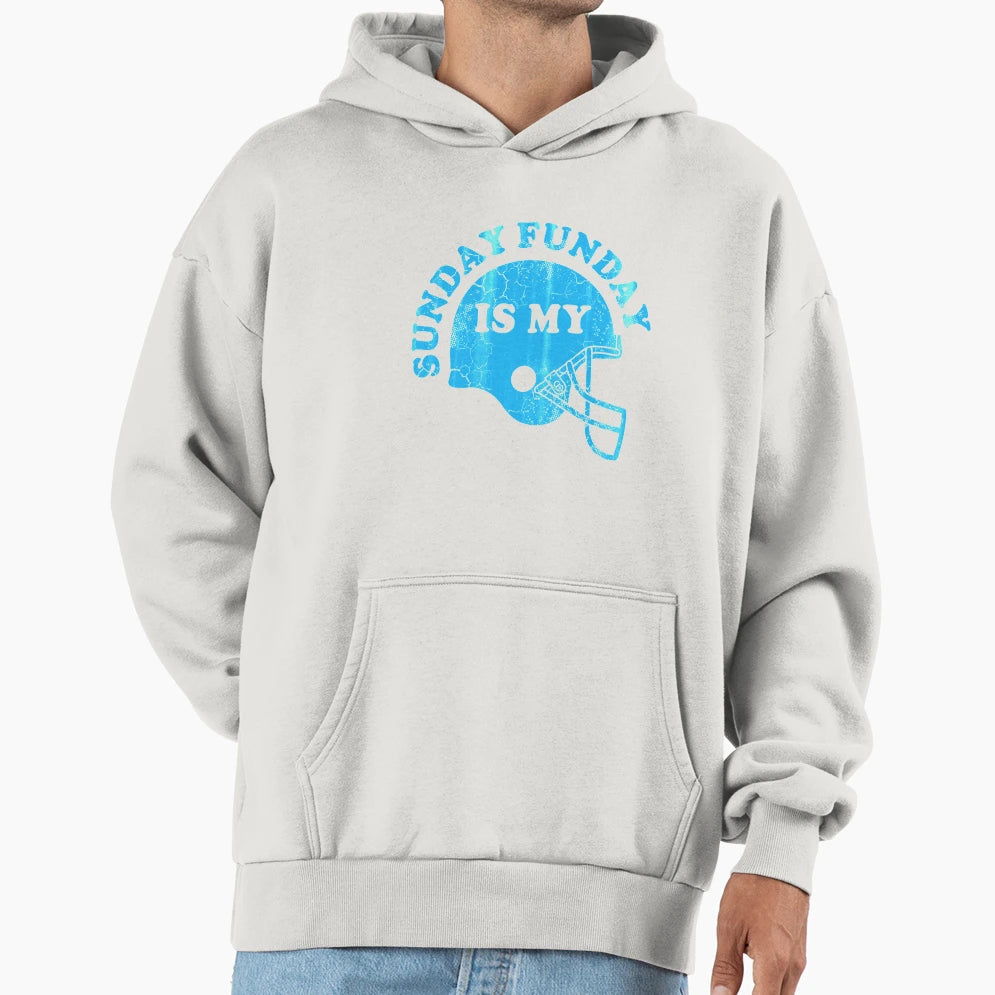 Sunday Is My Funday Hoodie - Aesthetic Graphic for Adults - T-Shirt, Sweatshirt, Hoodie
