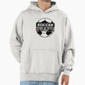 Soccer Ball Dad Hoodie - Custom Art Print for Adults - T-Shirt, Sweatshirt, Hoodie