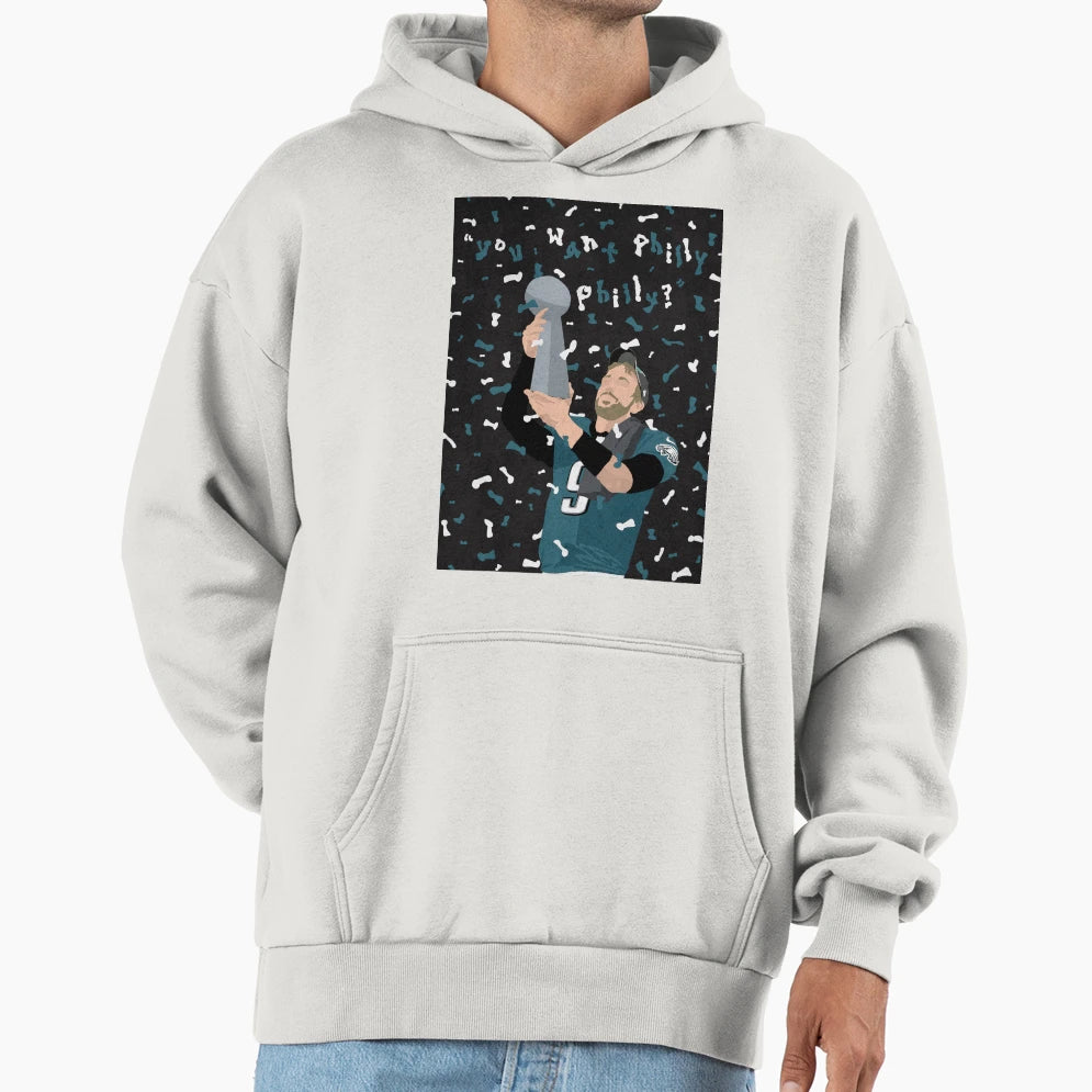Philly Philly Hoodie - Minimalist Print Unisex - T-Shirt, Sweatshirt, Hoodie